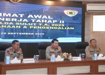 Polda Sulut Gelar Audit Kinerja Tahap II TA 2025, Kapolda Tekankan Transparansi dan Akuntabilitas