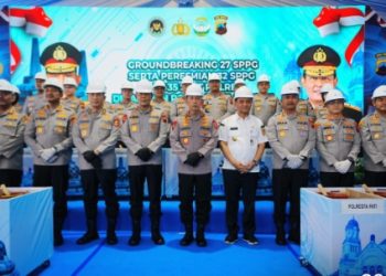 Kapolri Resmikan 32 SPPG dan Groundbreaking 27 SPPG Polri di Jateng, Terus Dukung Program MBG