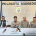 Polresta Manado Rilis Dua Kasus Laka Lantas, Dua Tersangka Resmi Ditetapkan