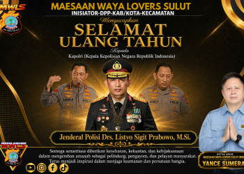 MWLS Sulut Sampaikan Ucapan Selamat Ulang Tahun kepada Kapolri, Apresiasi Kepemimpinan dan Dedikasi untuk Bangsa