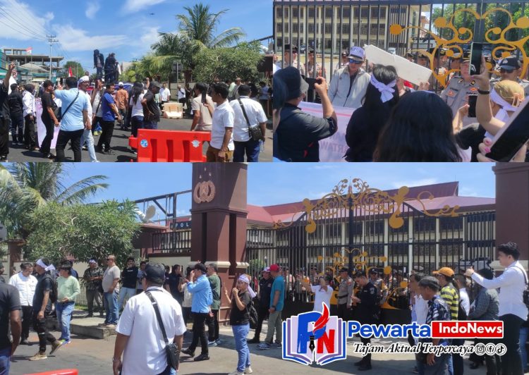 Persatuan Wartawan Sulut Bersatu! Kasus Penganiayaan Wartawan,Bakar Emosi Massa