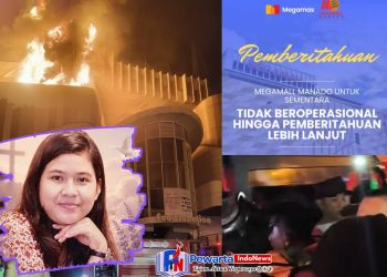 Kebakaran Besar di Megamall Manado Telan 1 Korban Jiwa, Aktivitas Mall Dihentikan Sementara