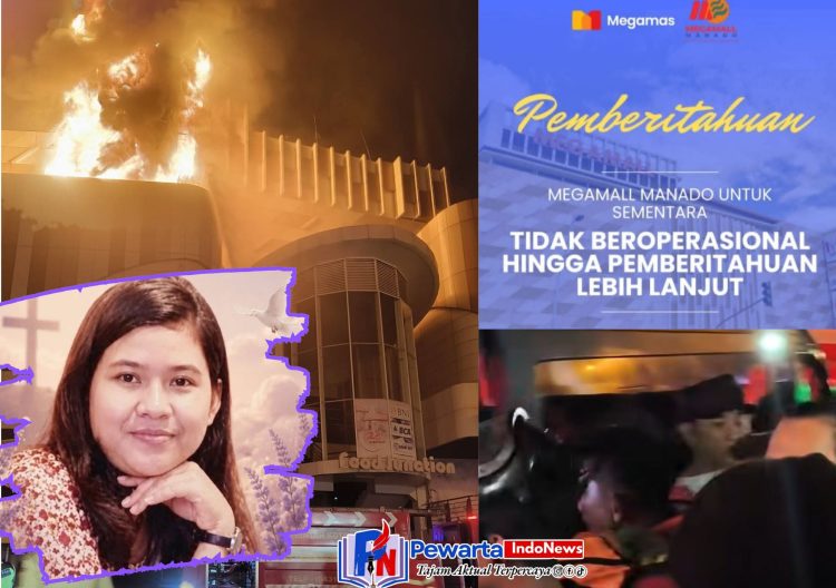 Kebakaran Besar di Megamall Manado Telan 1 Korban Jiwa, Aktivitas Mall Dihentikan Sementara