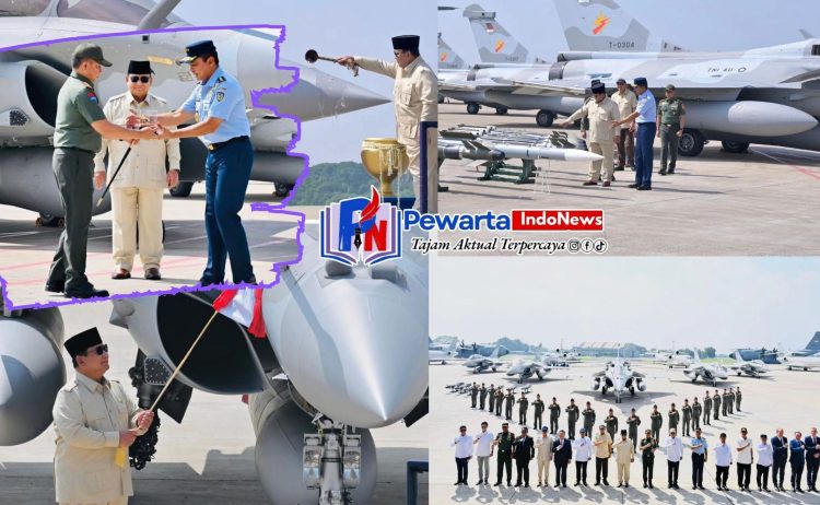 Prabowo Tegaskan Kedaulatan Udara, TNI Terima Jet Tempur Rafale dan Sistem Rudal Modern
