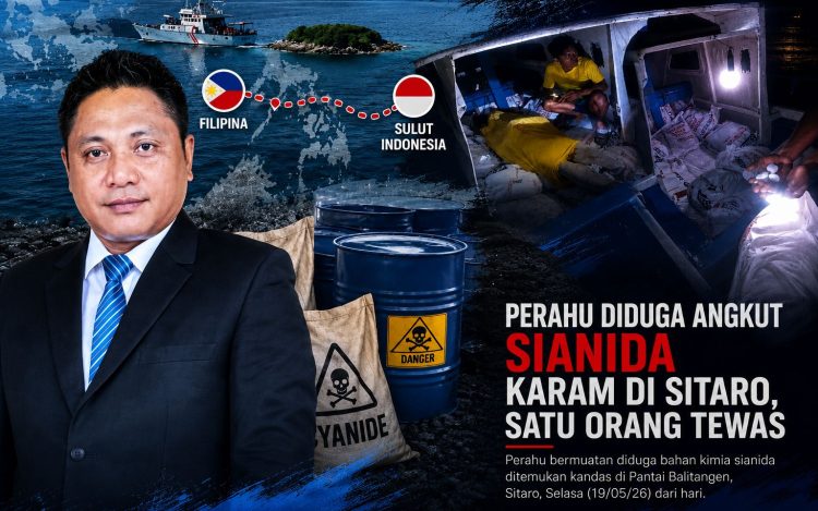 Sianida Ilegal Membanjiri Perbatasan Sulut, BAKKIN Minta Bareskrim Turun Tangan