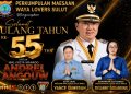 Andrei Angouw Genap 55 Tahun, MWLS Sulut Doakan Sehat dan Sukses Memimpin Manado